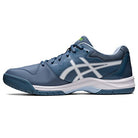 ASICS Gel Dedicate 7 - Men's Steel Blue/White Shoe Deals Outlet