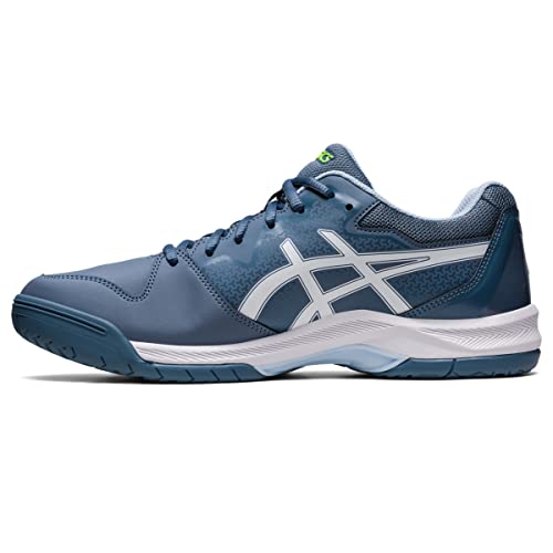 ASICS Gel Dedicate 7 - Men's Steel Blue/White Shoe Deals Outlet