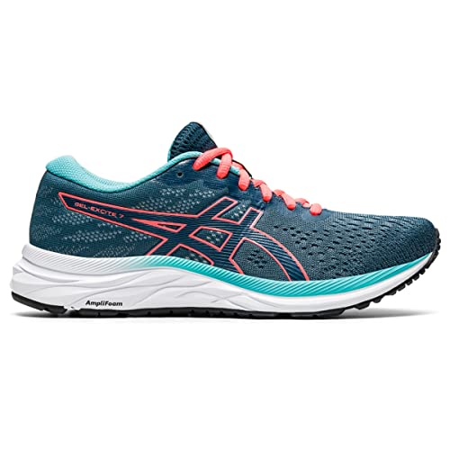ASICS GEL - EXCITE 7 - Women's Magnetic Blue/Sunrise Red Shoe Deals Outlet