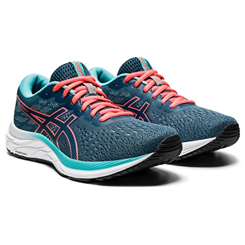 ASICS GEL - EXCITE 7 - Women's Magnetic Blue/Sunrise Red Shoe Deals Outlet