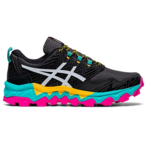 ASICS GEL - FujiTrabuco 8 - Women's Black/White Shoe Deals Outlet