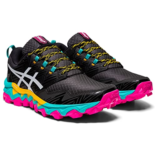 ASICS GEL - FujiTrabuco 8 - Women's Black/White Shoe Deals Outlet