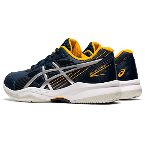 ASICS Gel - Game 8 - Kids French Blue/Pure Silver Shoe Deals Outlet