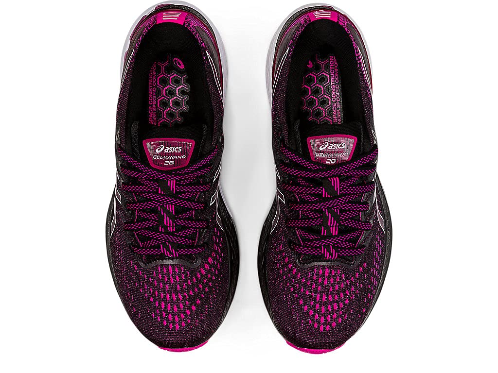 ASICS Gel Kayano 28 - Women's Black/Pink Rave Shoe Deals Outlet