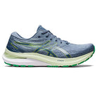 ASICS Gel Kayano 29 - Men's Steel Blue/Lime Zest Shoe Deals Outlet