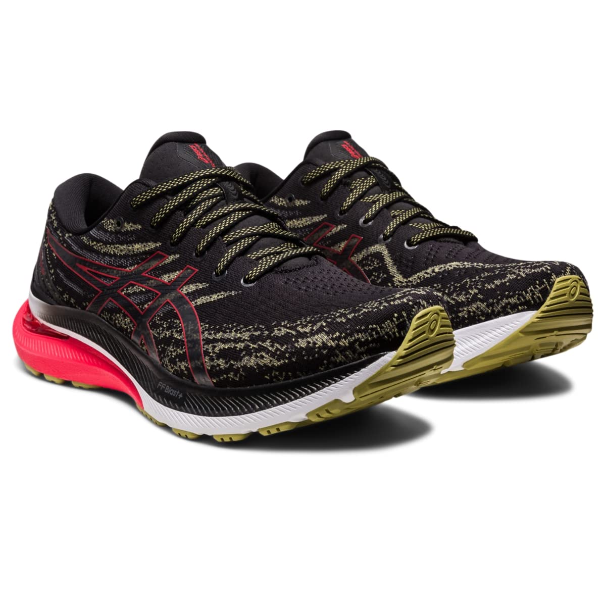 ASICS Gel Kayano 29 - Men's Black/Electric Red Shoe Deals Outlet
