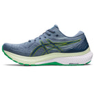 ASICS Gel Kayano 29 - Men's Steel Blue/Lime Zest Shoe Deals Outlet