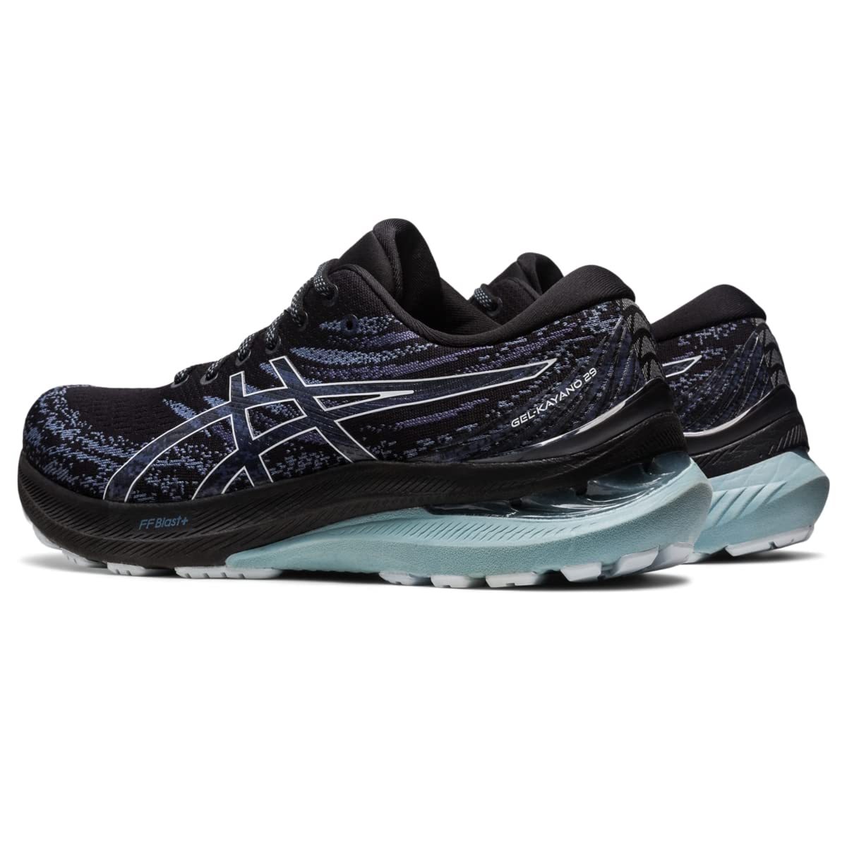 ASICS Gel Kayano 29 - Men's Black/Sky Shoe Deals Outlet