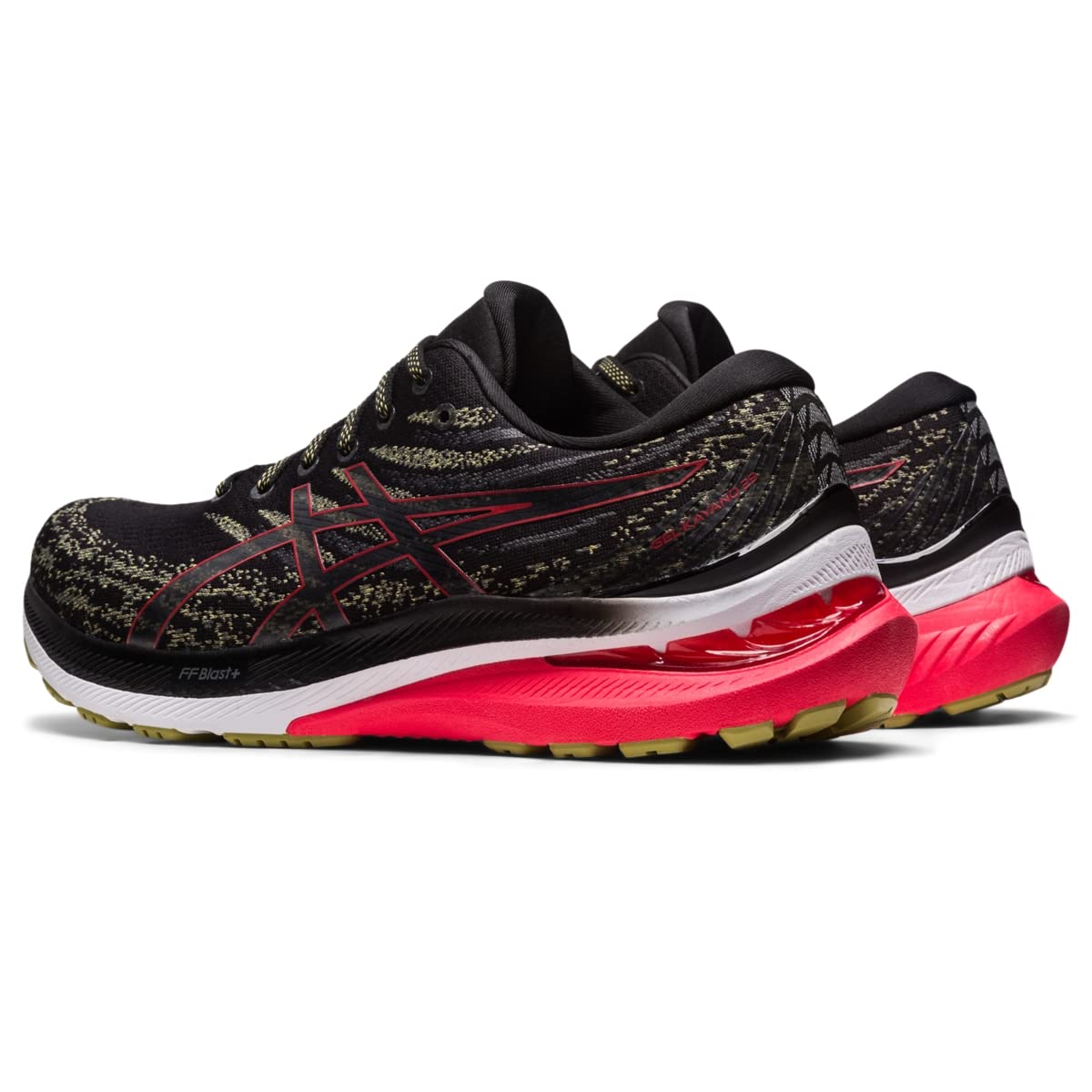 ASICS Gel Kayano 29 - Men's Black/Electric Red Shoe Deals Outlet