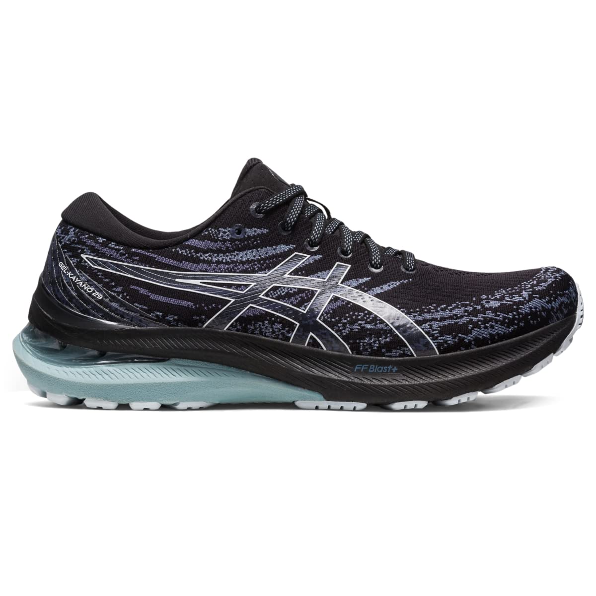 ASICS Gel Kayano 29 - Men's Black/Sky Shoe Deals Outlet