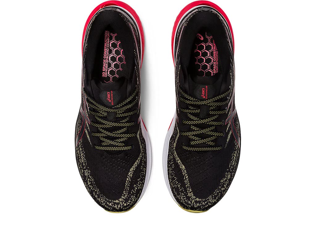 ASICS Gel Kayano 29 - Men's Black/Electric Red Shoe Deals Outlet