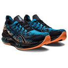ASICS Gel - Kinsei Blast - Men's Black/Island Blue Shoe Deals Outlet