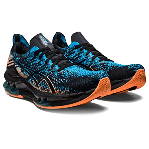 ASICS Gel - Kinsei Blast - Men's Black/Island Blue Shoe Deals Outlet