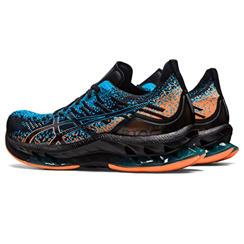 ASICS Gel - Kinsei Blast - Men's Black/Island Blue Shoe Deals Outlet