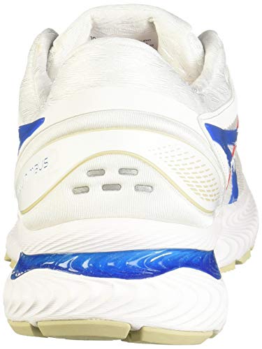 ASICS GEL - NIMBUS 22 - Men's White/Electric Blue Shoe Deals Outlet