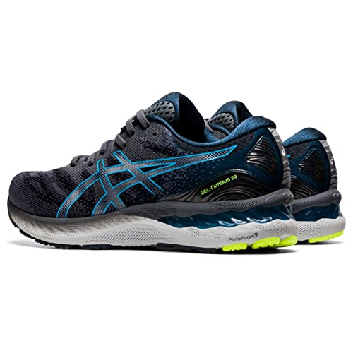ASICS Gel Nimbus 23 - Men's Digital Aqua Marigold Orange Shoe Deals Outlet