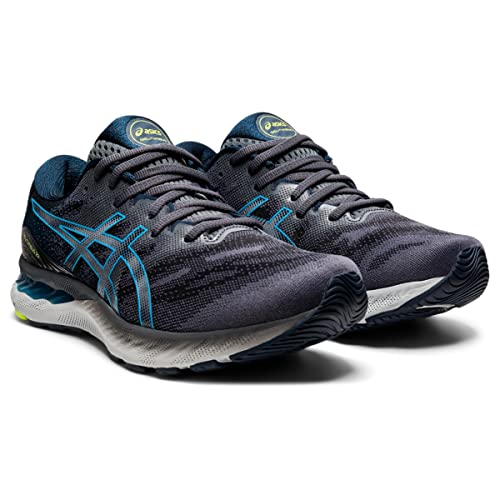 ASICS Gel Nimbus 23 - Men's Digital Aqua Marigold Orange Shoe Deals Outlet