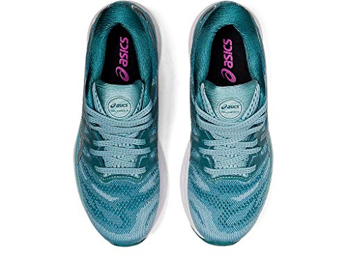 ASICS Gel Nimbus 23 - Women's Smoke Blue/Pure Silver Shoe Deals Outlet