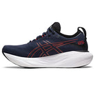 ASICS Gel Nimbus 25 - Men's Midnight/Electric Red Shoe Deals Outlet