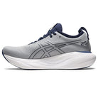 ASICS Gel Nimbus 25 - Men's Sheet Rock/Indigo Blue Shoe Deals Outlet