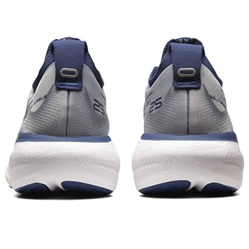 ASICS Gel Nimbus 25 - Men's Sheet Rock/Indigo Blue Shoe Deals Outlet