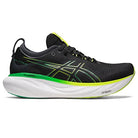 ASICS Gel Nimbus 25 - Men's Black/Lime Zest Shoe Deals Outlet