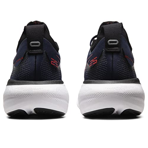 ASICS Gel Nimbus 25 - Men's Midnight/Electric Red Shoe Deals Outlet