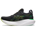 ASICS Gel Nimbus 25 - Men's Black/Lime Zest Shoe Deals Outlet