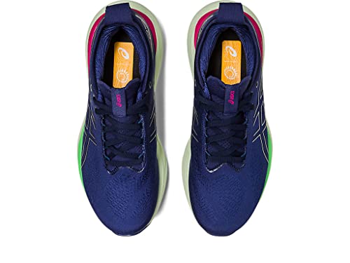 ASICS Gel Nimbus 25 - Women's Indigo Blue/Pure Silver Shoe Deals Outlet
