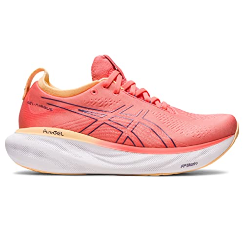 ASICS Gel Nimbus 25 - Women's Papaya/Dusty Purple Shoe Deals Outlet