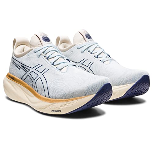 ASICS Gel Nimbus 25 - Women's Sky/Cream Shoe Deals Outlet