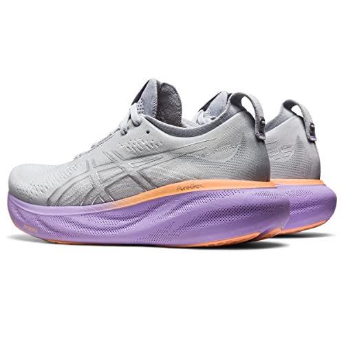 ASICS Gel Nimbus 25 - Women's Piedmont Grey/Pure Silver Shoe Deals Outlet