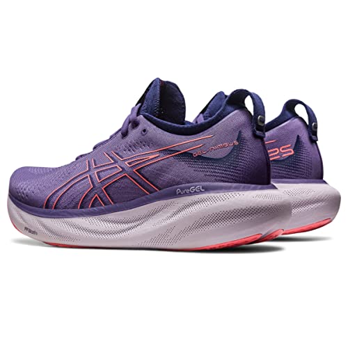 ASICS Gel Nimbus 25 - Women's Dusty Purple/Papaya Shoe Deals Outlet