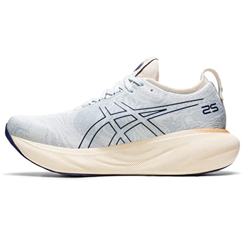ASICS Gel Nimbus 25 - Women's Sky/Cream Shoe Deals Outlet