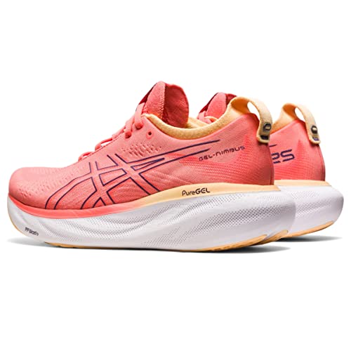 ASICS Gel Nimbus 25 - Women's Papaya/Dusty Purple Shoe Deals Outlet