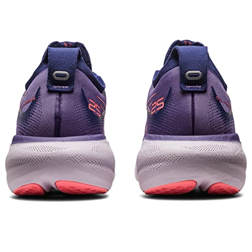 ASICS Gel Nimbus 25 - Women's Dusty Purple/Papaya Shoe Deals Outlet