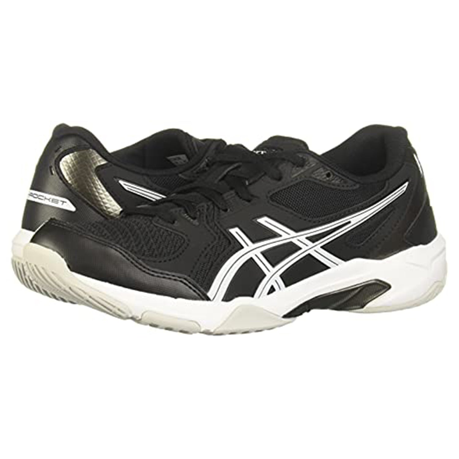 ASICS GEL - ROCKET 10 - Women's Black/White Shoe Deals Outlet