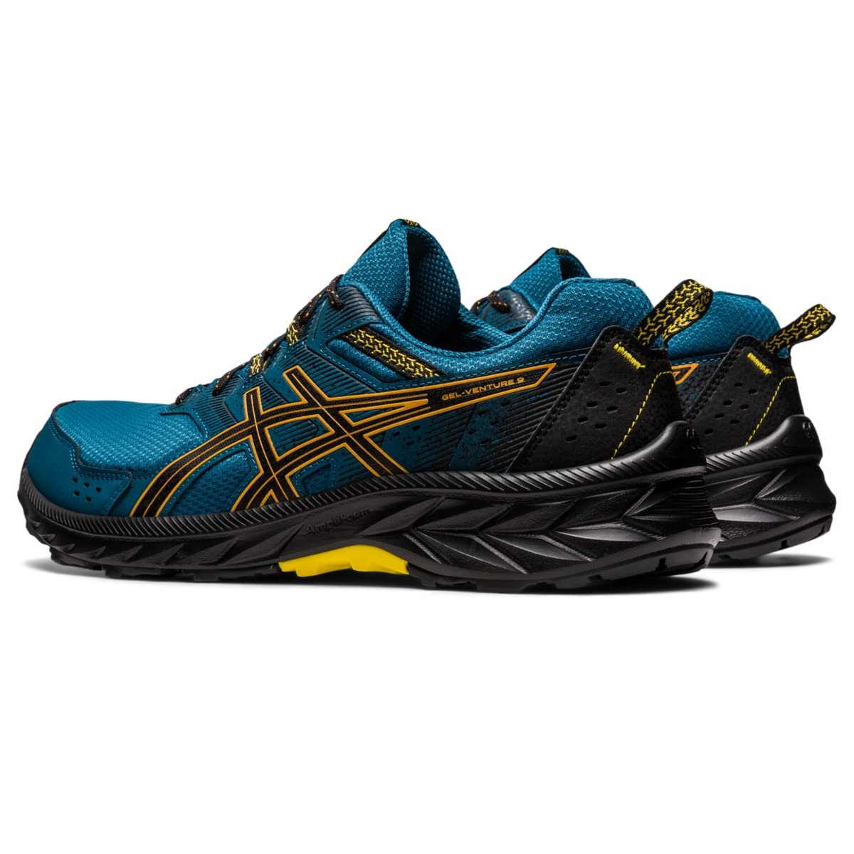 ASICS Gel Venture 9 - Men's Ink Teal/Sandstorm Shoe Deals Outlet