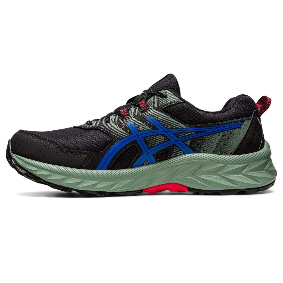 ASICS Gel Venture 9 - Men's Black/Tuna Blue Shoe Deals Outlet