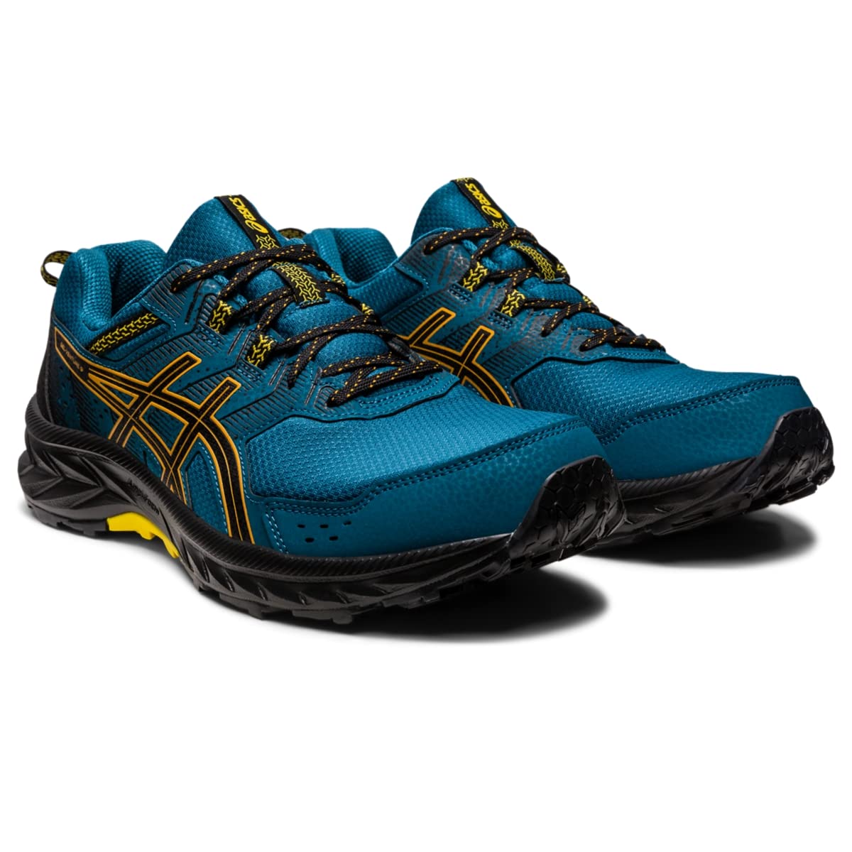 ASICS Gel Venture 9 - Men's Ink Teal/Sandstorm Shoe Deals Outlet