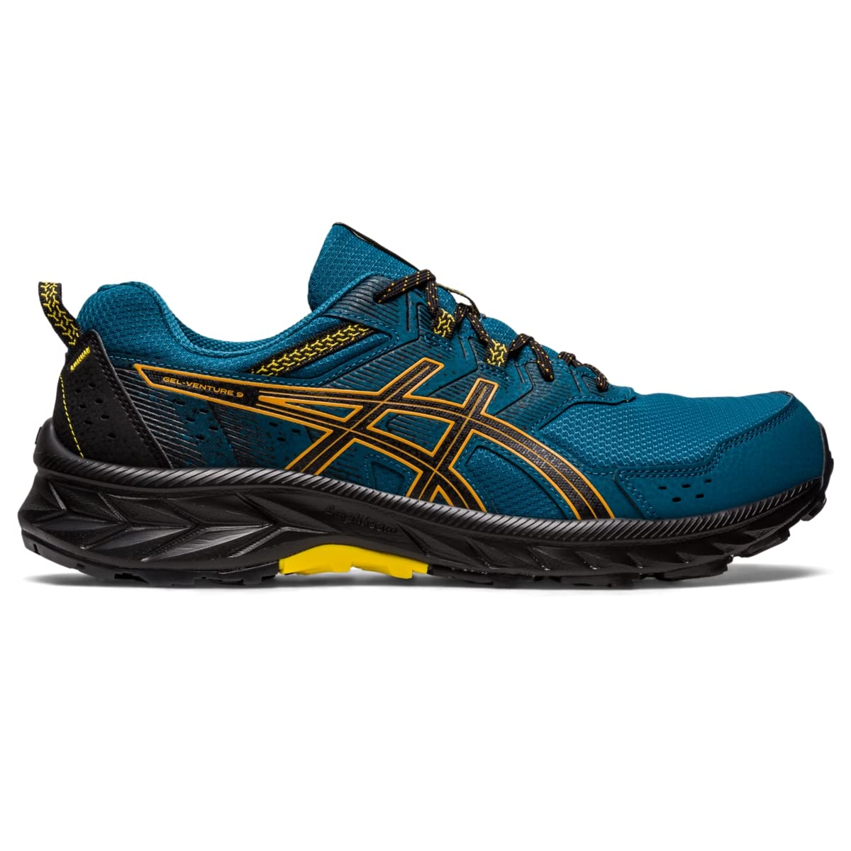 ASICS Gel Venture 9 - Men's Ink Teal/Sandstorm Shoe Deals Outlet