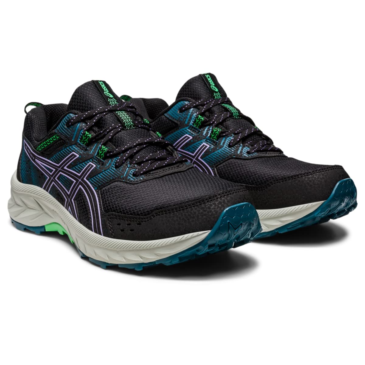 ASICS Gel Venture 9 - Women's Black/Digital Violet Shoe Deals Outlet