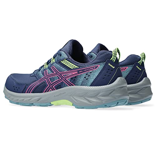 ASICS Gel Venture 9 - Women's Deep Ocean/Hot Pink Shoe Deals Outlet