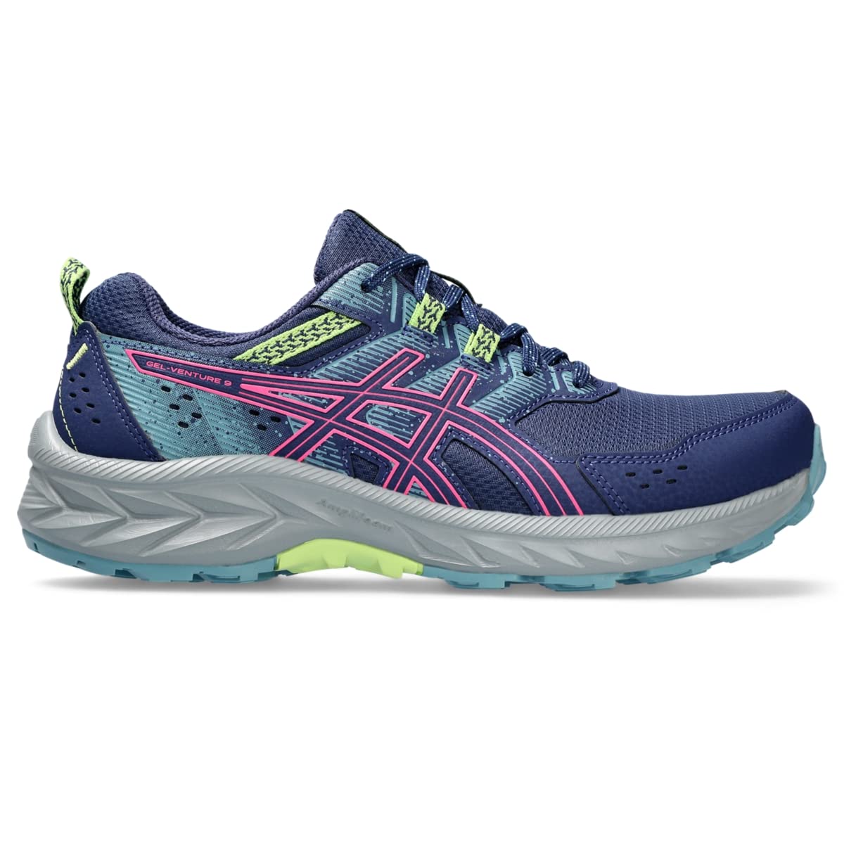 ASICS Gel Venture 9 - Women's Deep Ocean/Hot Pink Shoe Deals Outlet