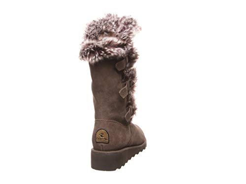 BEARPAW Genevieve Boots - Women's Seal Brown Shoe Deals Outlet