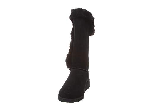 BEARPAW Genevieve Boots - Women's Black Shoe Deals Outlet