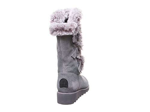 BEARPAW Genevieve Boots - Women's Gray Fog Shoe Deals Outlet
