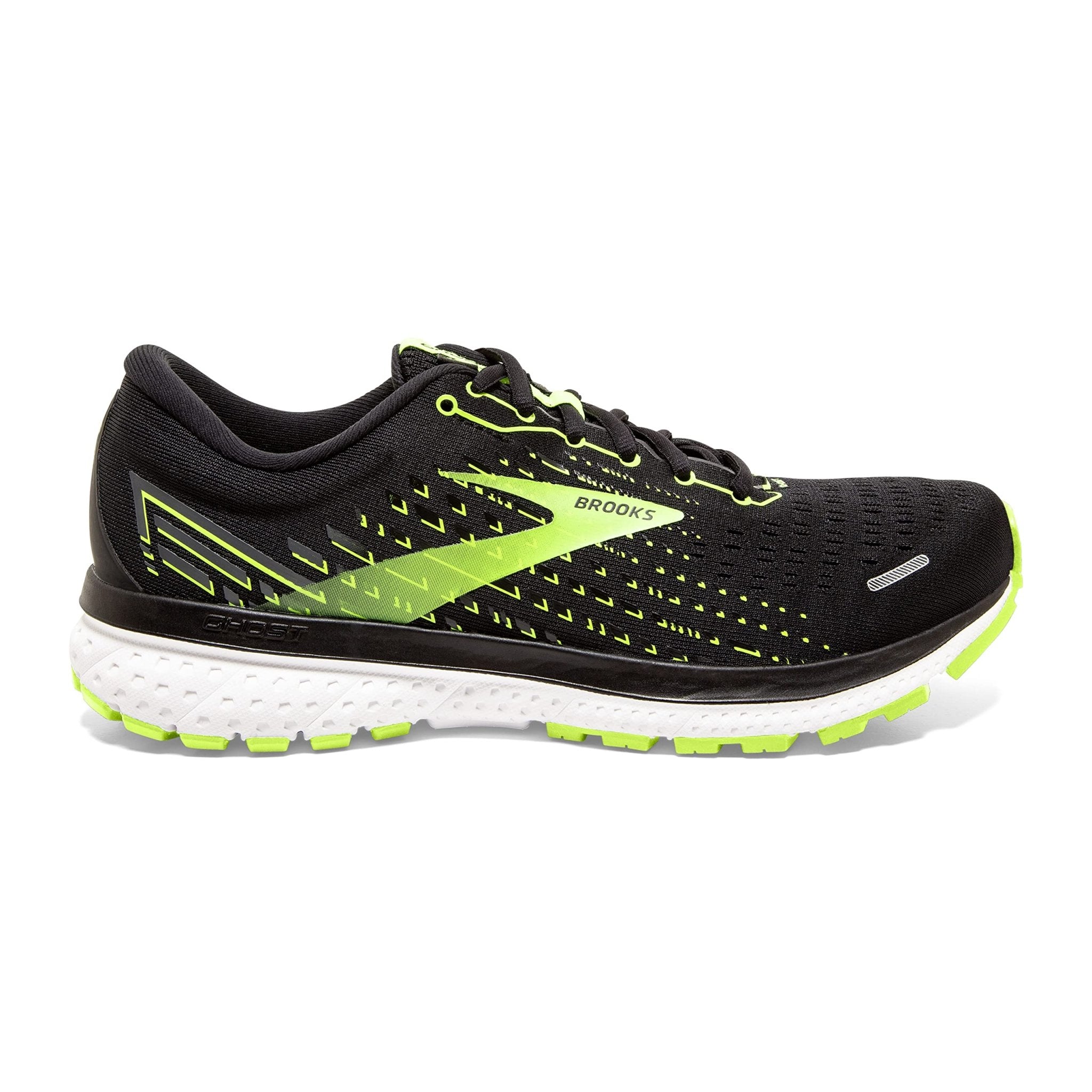 Brooks GHOST 13 - Men's Black/Nightlife/White Shoe Deals Outlet