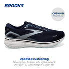 Brooks Ghost 15 - Women's Peacoat/Pearl/Salt Air Shoe Deals Outlet