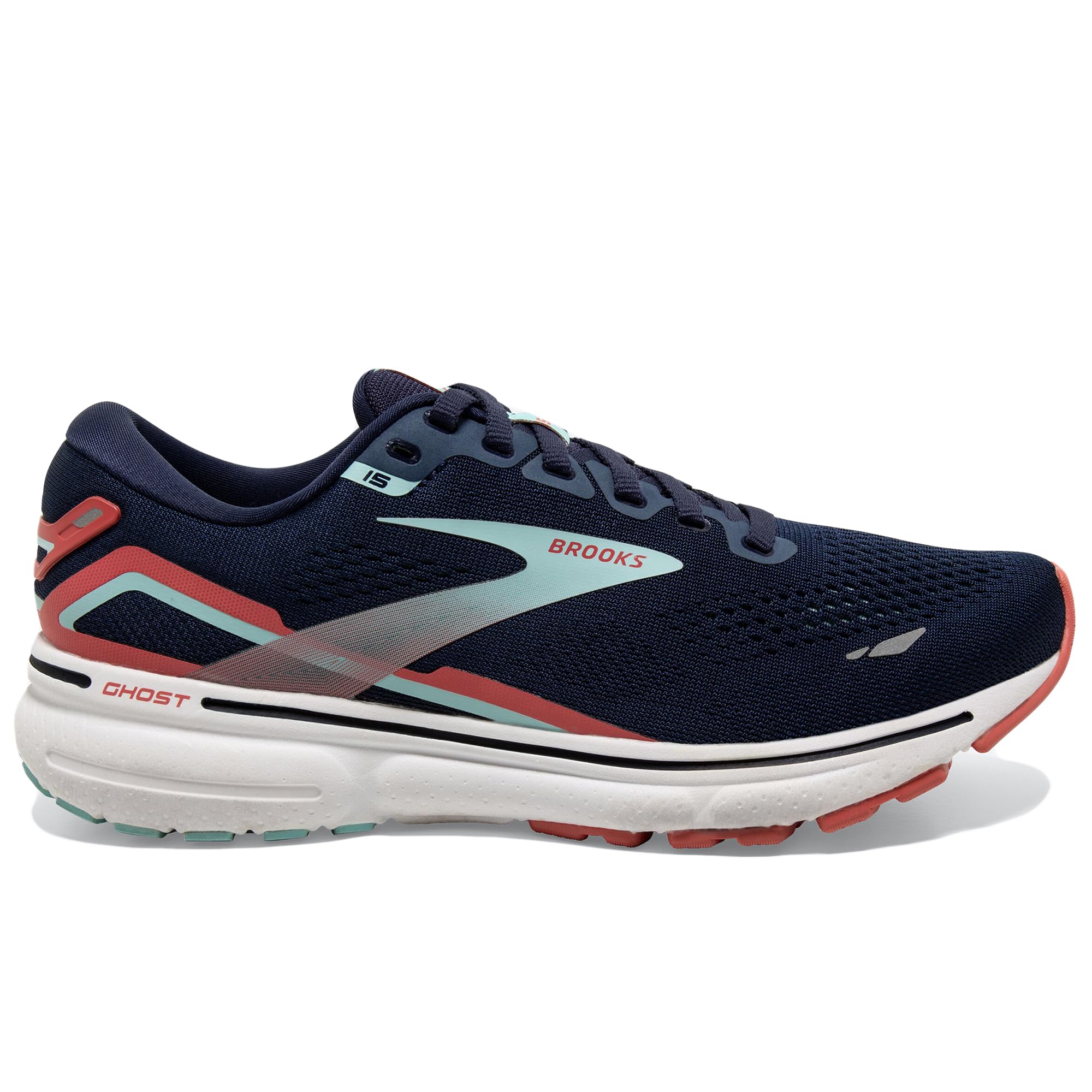 Brooks Ghost 15 - Women's Peacoat Canal Blue Rose Shoe Deals Outlet